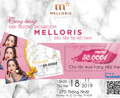 TƯNG BỪNG KHAI TRƯƠNG SHOWROOM MỸ PHẨM MELLORIS ĐẦU TIÊN TẠI VIỆT NAM