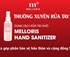 5 lý do bạn nên sử dụng dung dịch rửa tay khô Melloris Hand Sanitizer