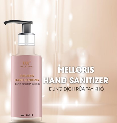 Dung dịch rửa tay khô Melloris Hand Sanitizer