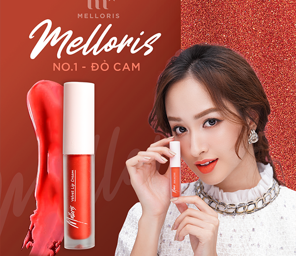 Son kem lỳ Melloris Velvet Lip Cream