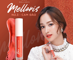 Melloris Velvet LipCream Cam Đào #3