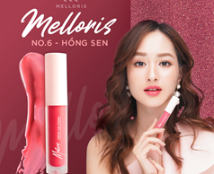 Melloris Velvet LipCream Hồng Sen #6