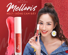 Melloris Velvet LipCream Hồng Cam Đất #7