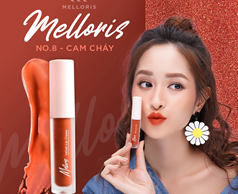 Melloris Velvet LipCream Cam Cháy #8